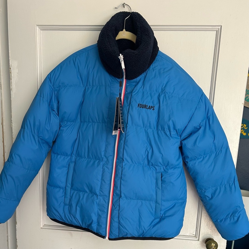 Fourlaps reversible heavyweight parka size small